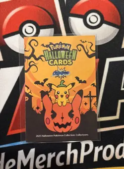 Rare Full Art Halloween Pumpkaboo Collectoons Low Pop Holo Card 🎃 (a) - Image 2