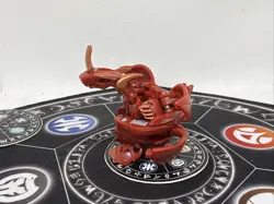 Bakugan Pyrus Cross Dragonoid MG Spin & Card Japan Import Very Rare - Image 3