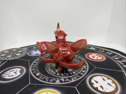 Bakugan Pyrus Cross Dragonoid MG Spin & Card Japan Import Very Rare - Image 4