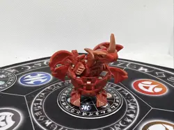 Bakugan Pyrus Cross Dragonoid MG Spin & Card Japan Import Very Rare - Image 5