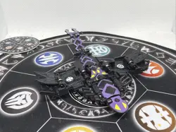 Bakugan Battle Brawlers Darkus Falcon Fly & Ability Card MG Japan Import Rare - Image 1