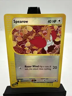 Spearow 130/165 Expedition Reverse Holo Pokemon TCG E Reader Series Card HP - Image 1
