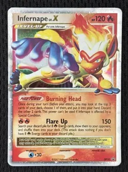 Infernape LV.X DP10 Holo Pokemon Card – Diamond & Pearl Promo (2007) LP - Image 1