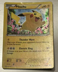 Pikachu (Collector Chest) XY89 Promo XY Promos Pokemon Card LP - Image 1