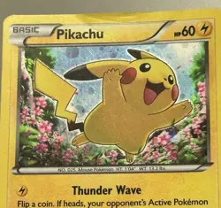 Pikachu (Collector Chest) XY89 Promo XY Promos Pokemon Card LP - Image 2