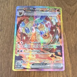 Flareon ex Special Illustration Rare 146/151 Holo Full Art Pokemon Card 270 HP - Image 1