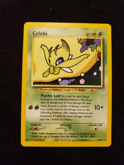 Celebi Neo Revelation 16/64 Rare Pokemon Card - Image 1