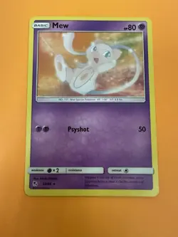Pokemon Card Mew RARE 32/68 Hidden Fates 2019 - Image 1