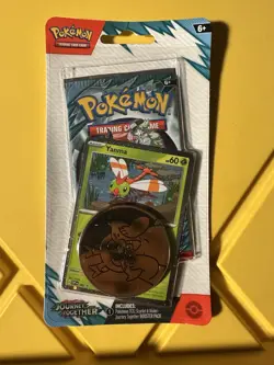 Pokemon TCG Journey Together Blister Pack w/ Yanma Promo Card & Coin New Sealed - Image 1
