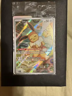 Pokemon TCG Eevee 173 Holo Promo Prismatic Evolutions Sealed Card - Image 1