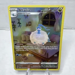 Altaria GG19/GG70 Crown Zenith: Full Art Holo Pokemon Trading Card - Image 1