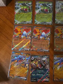 24x Japanese Pokemon TCG sv9a Heatwave Arena EX RR mixed card lot - Image 2