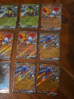 24x Japanese Pokemon TCG sv9a Heatwave Arena EX RR mixed card lot - Image 3