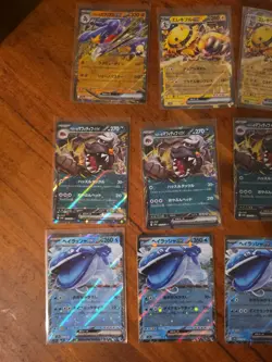 24x Japanese Pokemon TCG sv9a Heatwave Arena EX RR mixed card lot - Image 4