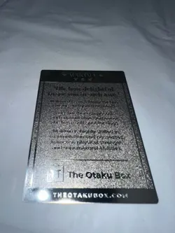 Otaku Box metal card featuring Makima Waifu Chainsaw Man - Image 3