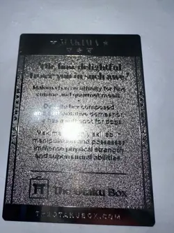 Otaku Box metal card featuring Makima Waifu Chainsaw Man - Image 4