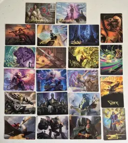 21 Gold Stamped / Signature Art Card Lot Magic the Gathering - MTG Lot - Image 1