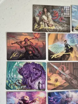 21 Gold Stamped / Signature Art Card Lot Magic the Gathering - MTG Lot - Image 2