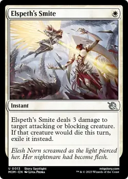 ELSPETH'S SMITE x4 mtg NM-M March of The Machine 4 Unc - Image 1
