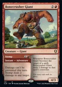Mint/Near-Mint, English - 4 x MTG Bonecrusher Giant Commander Legends: Battle fo - Image 1