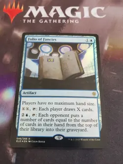 Mtg. Folio of Fancies. Foil. Throne of Eldraine. Nm - Image 1