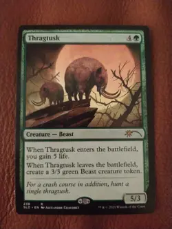 Thragtusk [SLD] Secret Lair: Math is for Blockers - Image 1