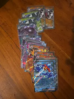 16x Japanese Pokemon TCG sv1a Triplet Beat EX RR mixed card lot - Image 1