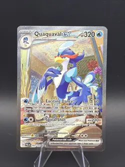 Quaquaval ex 260/193 Sv02: Paldea Evolved Holo Pokemon TCG - Image 1