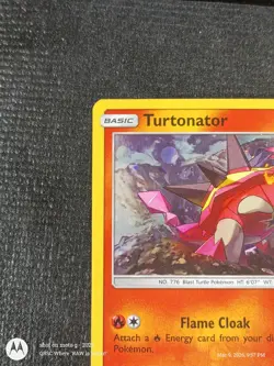 2017 Pokemon - BLACK STAR PROMO - TURTONATOR #SM27 - COSMO -NMMT - Image 4