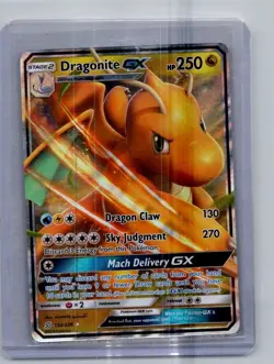 Dragonite GX Holo Ultra Rare Pokemon SM - Unified Minds 152/236 LP - Image 1