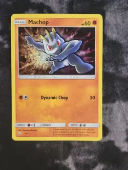 MACHOP - 6/12 - MCDONALD'S HOLO - PROMO HP TCG Pokemon - Image 2