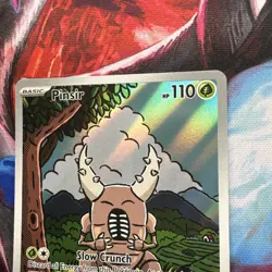 Pinsir 168/167 Twilight Masquerade Full Art Ultra Rare Holo Pokemon NM - Image 3