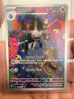Pokemon TCG Banette 234/217 Holofoil Illustration Rare Ascended Heroes NM - Image 1
