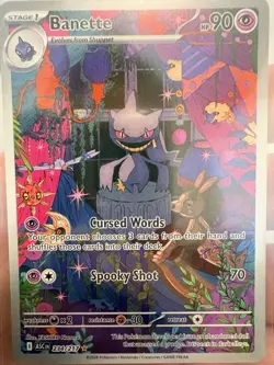 Pokemon TCG Banette 234/217 Holofoil Illustration Rare Ascended Heroes NM - Image 2