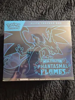 Pokemon TCG Phantasmal Flames Elite Trainer Box x4 Sealed - Image 1