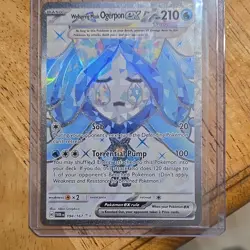 Pokemon Wellspring Mask Ogerpon EX Holo Ultra Rare 194/167 Twilight Masquerade - Image 1