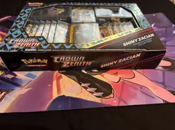 Pokemon Crown Zenith Shiny Zacian Premium Figure Collection Sealed - Image 5