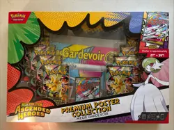 Pokemon TCG Ascended Heroes Premium Poster Collection Mega Gardevior New/Sealed - Image 1