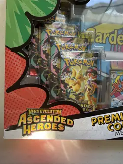 Pokemon TCG Ascended Heroes Premium Poster Collection Mega Gardevior New/Sealed - Image 4
