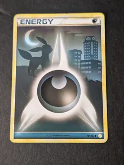 Pokemon Darkness Energy Basic 121/123 Heartgold & Soulsilver Regular NON HOLO - Image 1
