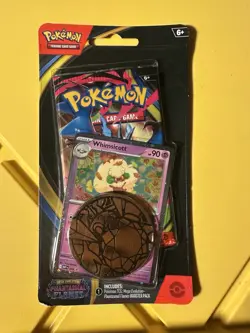 Pokemon TCG: Phantasmal Flames Whimsicott Promo Blister Pack (Sealed) - Image 1