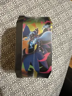 SEALED Mega Charizard X ex Tin Pokemon TCG Mega Evolution Phantasmal Flames - Image 3