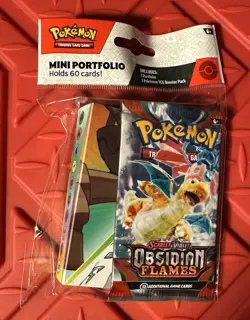 Pokemon Obsidian Flames Mini Portfolio New Sealed - Image 1