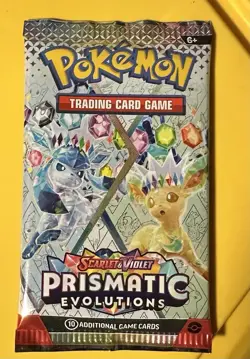 Prismatic Evolutions Pokemon Sealed Booster Pack New - Image 1