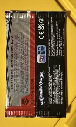 Prismatic Evolutions Pokemon Sealed Booster Pack New - Image 2