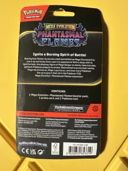 Pokemon TCG: Phantasmal Flames Cottonee Promo Blister Pack (Sealed) - Image 2