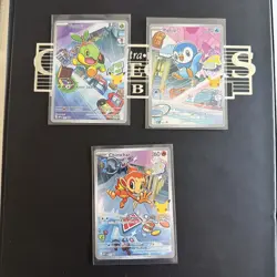 Pokemon First Partner Chimchar Piplup Turtwig Promo MEP 040 041 042 Sinnoh Set - Image 1