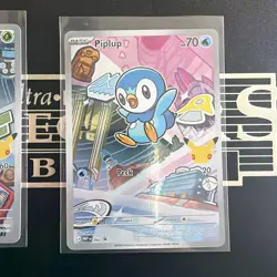 Pokemon First Partner Chimchar Piplup Turtwig Promo MEP 040 041 042 Sinnoh Set - Image 4