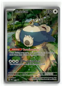 2023 Pokemon - Scarlet & Violet Promos Snorlax #051 - Image 1