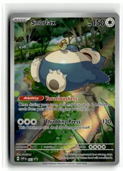 2023 Pokemon - Scarlet & Violet Promos Snorlax #051 - Image 1